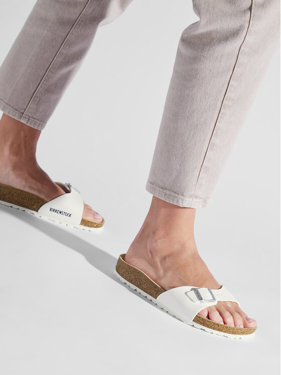 Birkenstock Šľapky Birkenstock Madrid 0040733 Biela