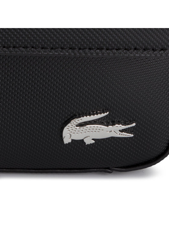 Lacoste Ročna torba Lacoste Flap Crossover Bag NF2770DC Črna