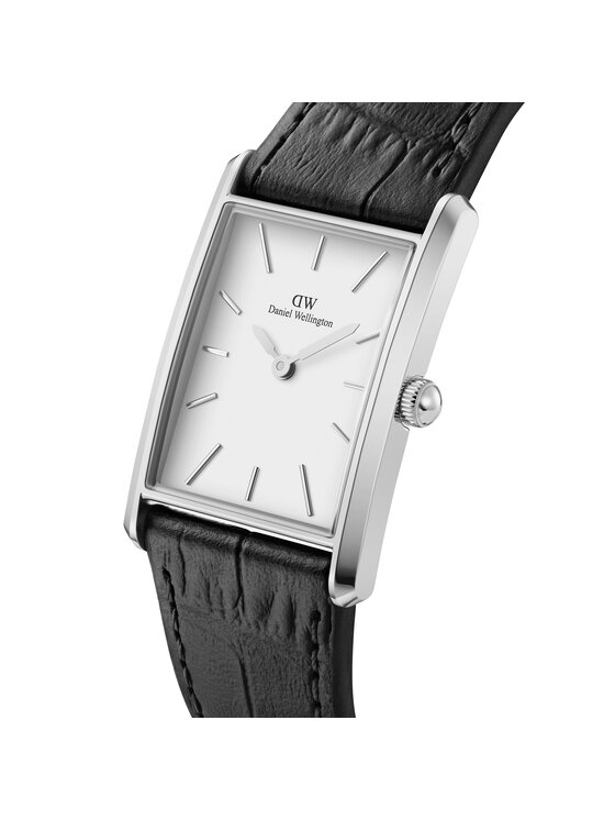 Daniel Wellington Hodinky Daniel Wellington Bound Black Crocodile DW00100697 Čierna