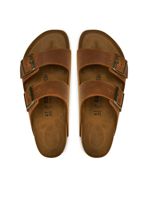 Birkenstock Iešļūcenes Birkenstock Arizona Leoi 1028272 Brūns