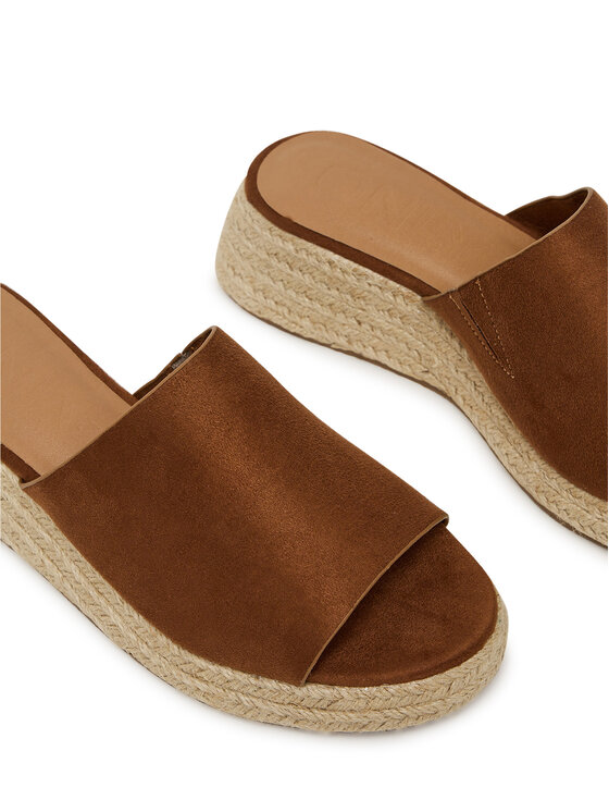 ONLY Shoes Еспадрильї ONLY Shoes 15341286 Коричневий