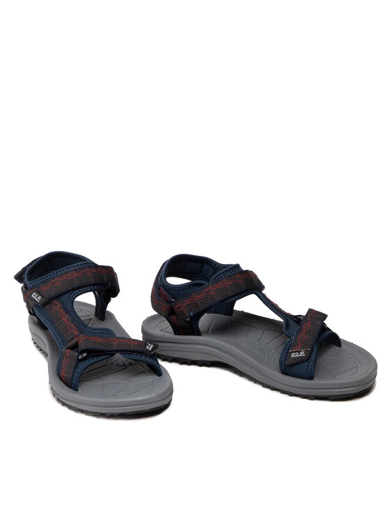 Jack Wolfskin Босоніжки Jack Wolfskin Wave Breaker M 4052011 Cиній