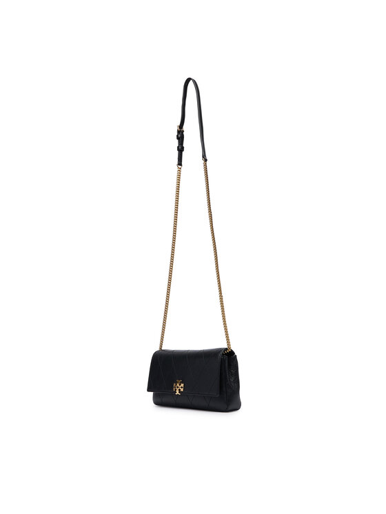 Tory Burch Сумка Tory Burch Quilted Chain Wallet 186041 Чорний
