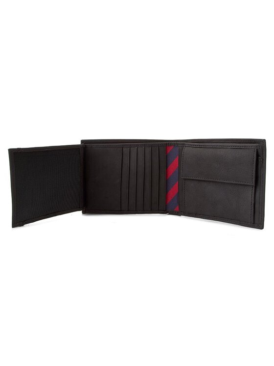 Tommy Hilfiger Pénztárca Tommy Hilfiger Johnson Trifold AM0AM00665 Fekete