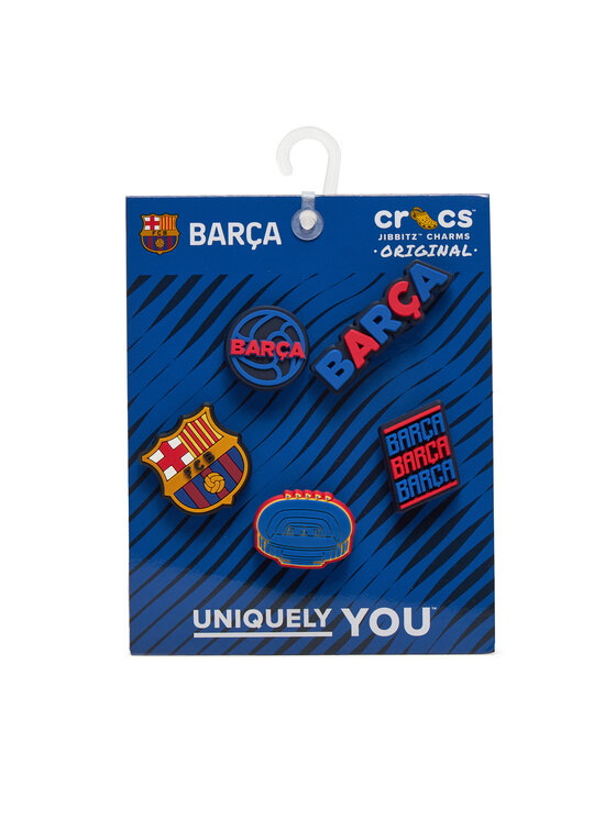 Crocs Apavu rotājums Crocs Jibbitz Barcelona Fc 5pck 10012617 Daudzkrāsains