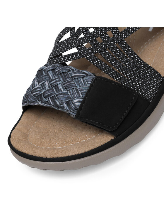 Rieker Sandales Rieker 64889-00 Melns