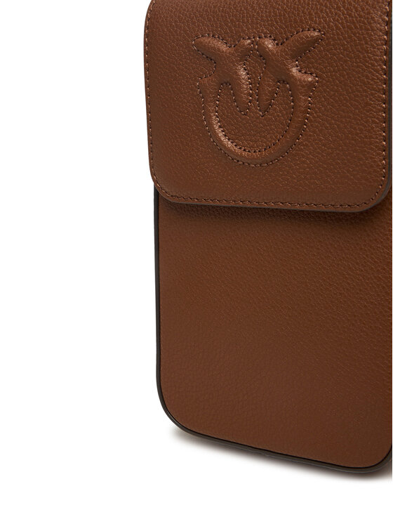 PINKO Bolso para móvil PINKO Phone Case Utility AI 25-26 PCPL 105355 A29Q Marrón