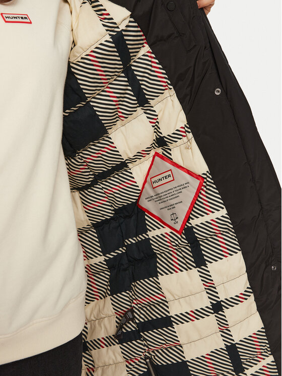 Hunter Hunter Prehodni plašč HARW0014242 Črna Regular Fit