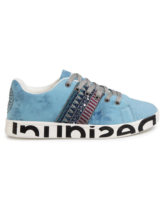 Desigual Αθλητικά Desigual Cosmic Exotic Denim 20SSKD04 Μπλε