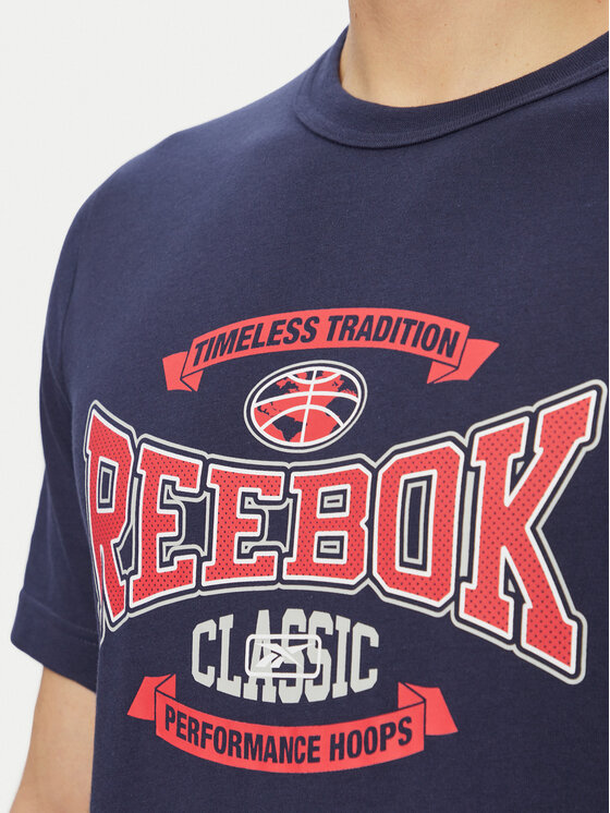 Reebok Reebok Футболка 100220202 Cиній Relaxed Fit