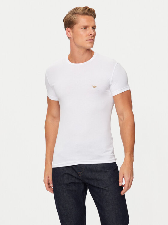 Emporio Armani Underwear Emporio Armani Underwear T-Shirt 111035 4F512 00010 Λευκό Slim Fit