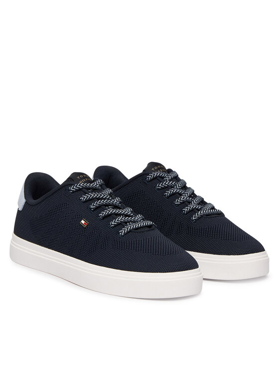 Tommy Hilfiger Sportcipők Tommy Hilfiger Knit Cupsole FW0FW09289 Sötétkék