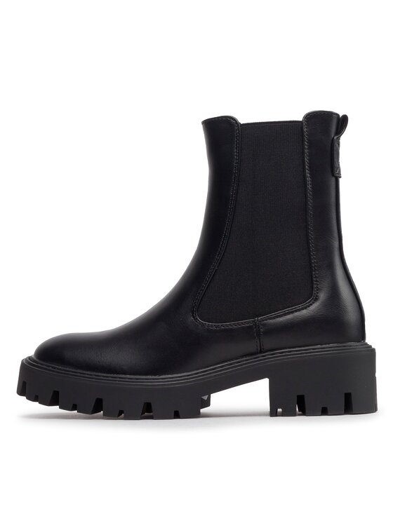 ONLY Shoes Jātnieku stila puszābaki ONLY Shoes Onlbetty-1 15272047 Melns