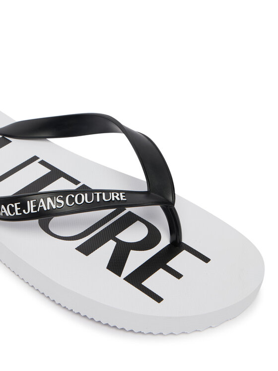 Versace Jeans Couture В'єтнамки Versace Jeans Couture 80YA3SQ7 ZSS81 Білий