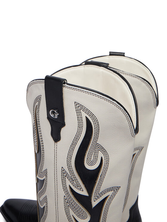 Guess Cizme și botine cowboy Guess FLTLRG LEA11 Negru