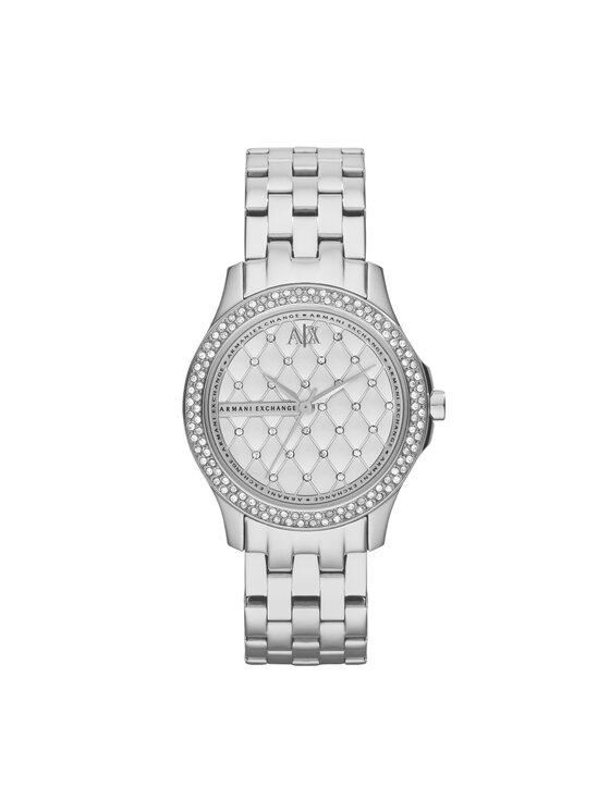 Armani Exchange Годинник Armani Exchange Lady Hampton AX5215 Срібний