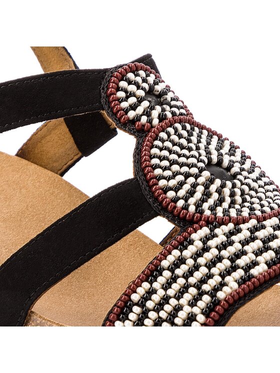 Desigual Sandály Desigual Odisea Africa Bn 18SSHF07 Černá