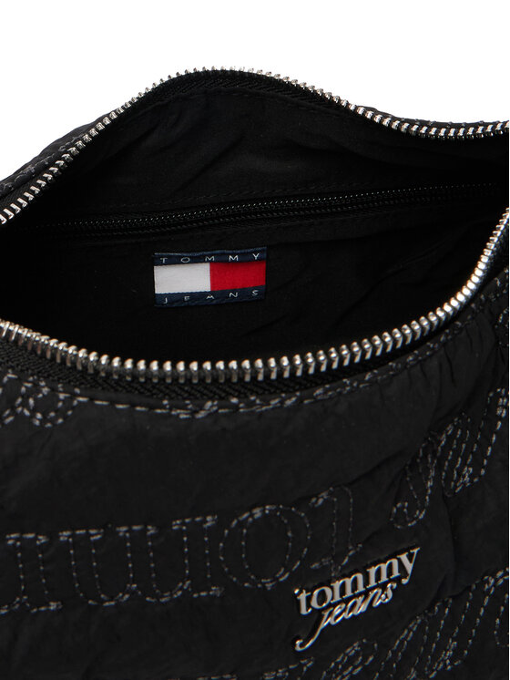Tommy Jeans Torebka Tommy Jeans Tjw Icon Aop Shoulder Bag AW0AW18467 Czarny