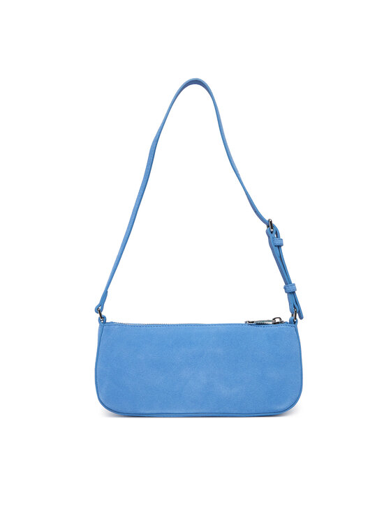 Tommy Jeans Ročna torba Tommy Jeans Tjw Must Suede Shoulder Bag AW0AW18454 Modra