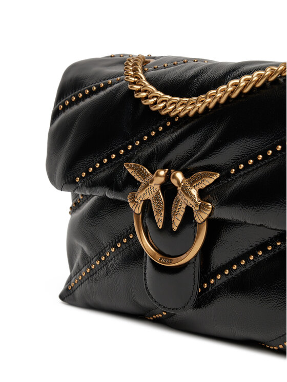 PINKO Geantă PINKO Love Puff Classic Cl PE 25 PLTT 100038 A26T Negru