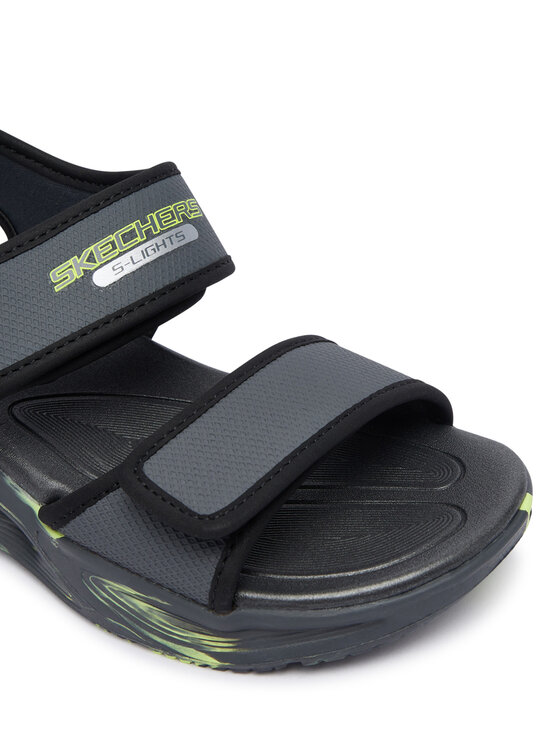 Skechers Босоніжки Skechers Sola Glow Sandal 407032L/CCBK Сірий