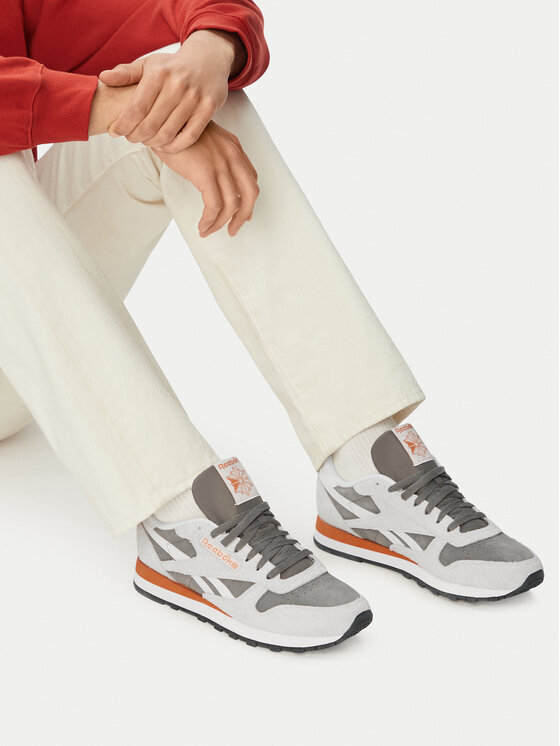 Reebok Superge Reebok SS-CLASSIC LEATHER 100245033 Svetlo siva