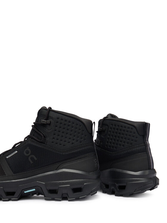 On Pārgājienu apavi On Cloudrock Mid Waterproof 3MF10161043 Melns