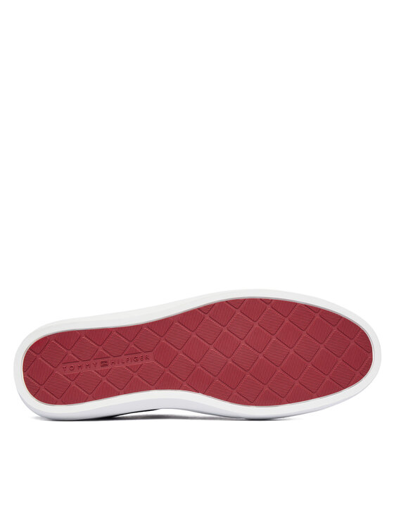 Tommy Hilfiger Superge Tommy Hilfiger Premium Dress Leather Mix FM0FM05842 Mornarsko modra