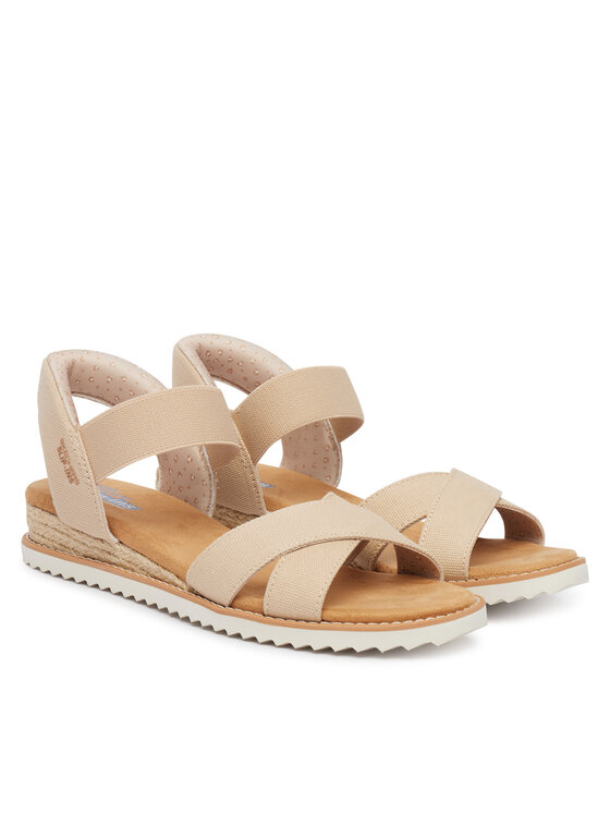 Skechers Босоніжки Skechers BOBS Desert Kiss - Golden Lily 114418/NAT Бежевий