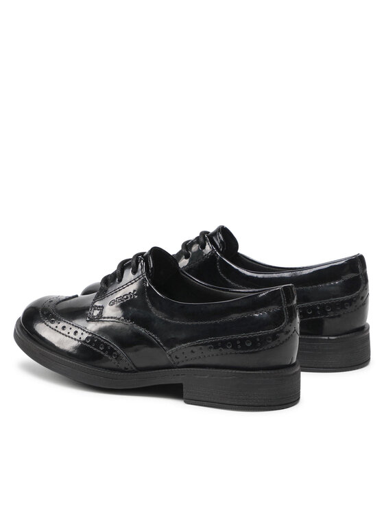 Geox Polobotky Geox J Agata D J8449D 00066 C9999 M Černá