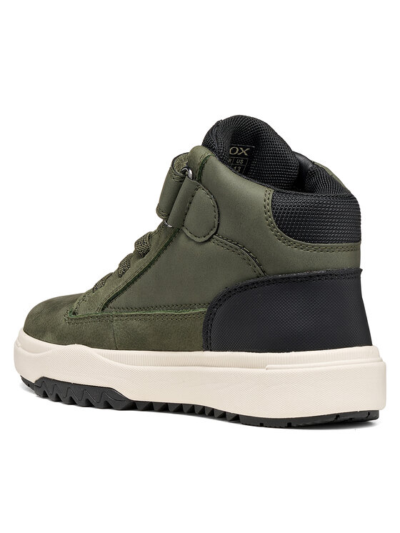 Geox Зимни обувки Geox J Bunshee Boy B Abx J16FMA 0ME33 C3009 S Тъмнозелен