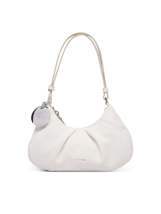 Calvin Klein Torebka Calvin Klein Engraved Hw LV04F3554G Biały