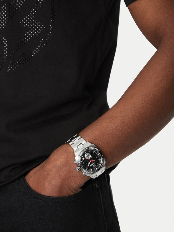 Plein Sport Годинник Plein Sport Wildcat PSGBA1123 Срібний