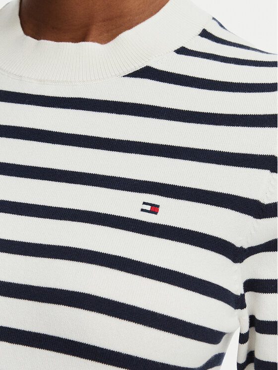 Tommy Hilfiger Tommy Hilfiger Jersey WW0WW49705 Crema Regular Fit