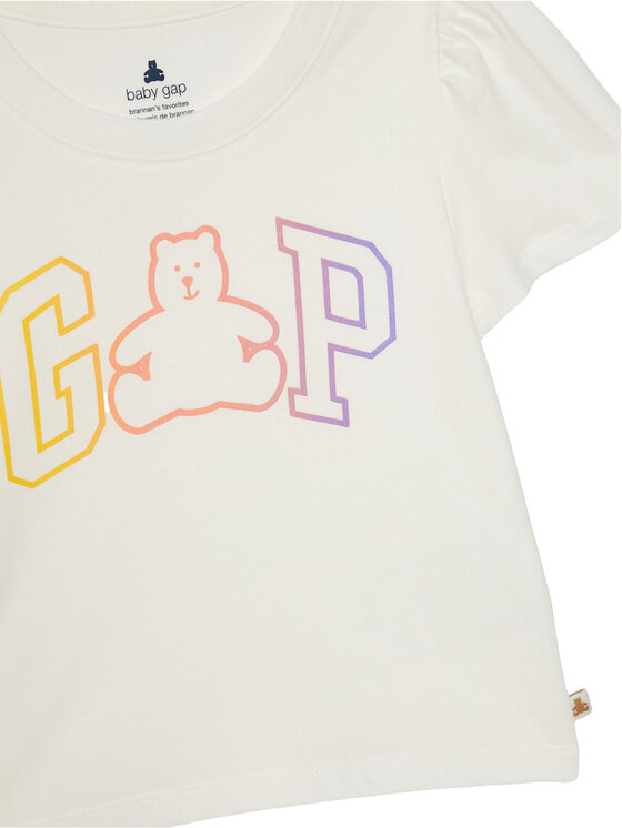 Gap Gap T-shirt 736117-01 Bianco Regular Fit