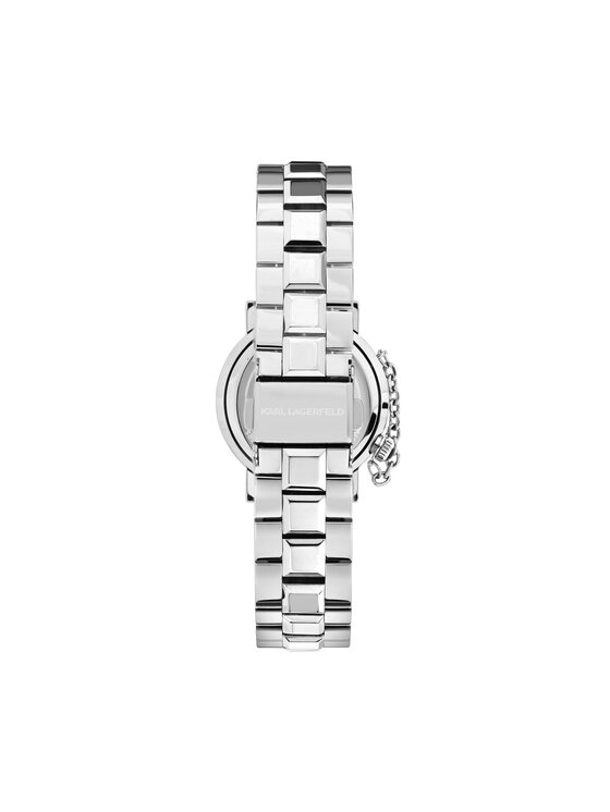 KARL LAGERFELD Ročna ura KARL LAGERFELD R0553100505 Srebrna