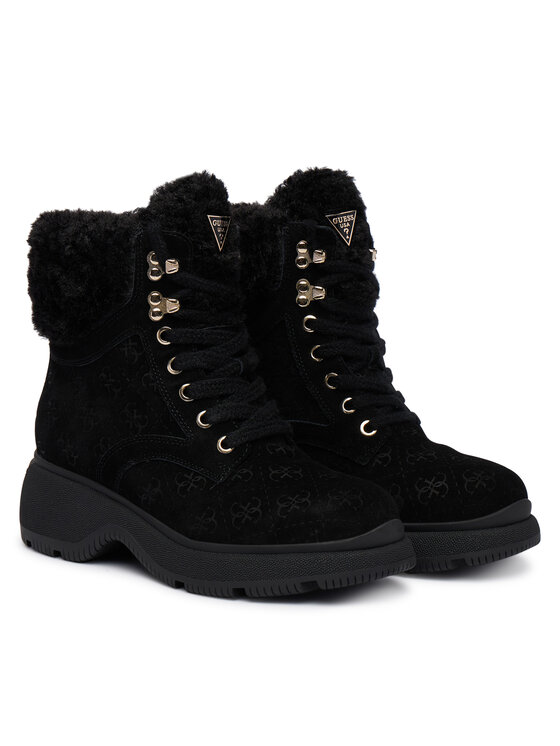 Guess Bakancs Guess FLFVIK SUE10 Fekete