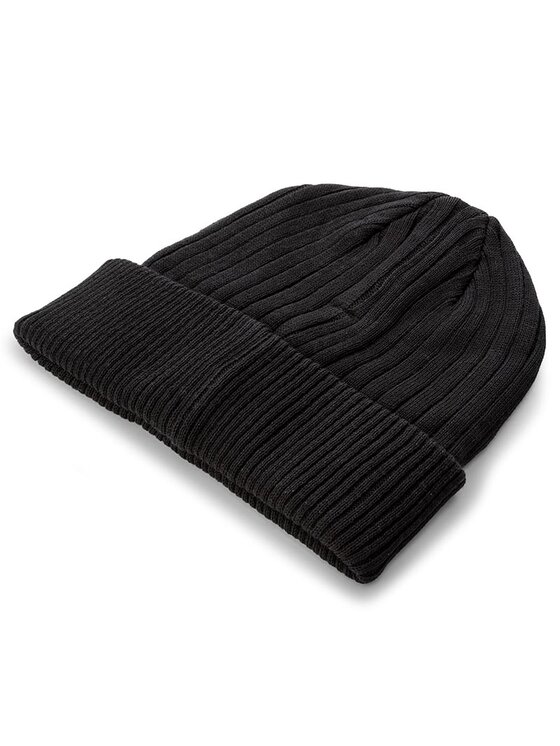 Trussardi Čiapka Trussardi Hat Knitted Patch Felt 57Z00006 Čierna