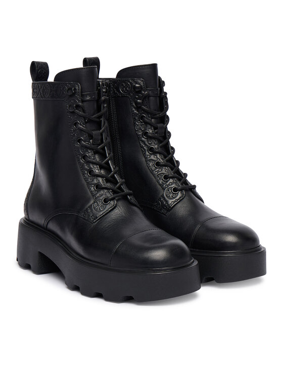 Tory Burch Turistická obuv Tory Burch T Monogram Lug 178112 Černá