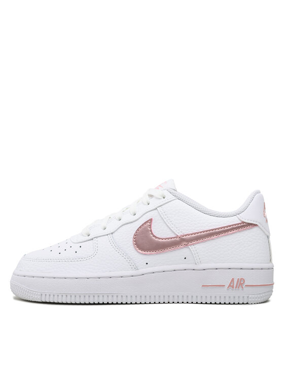 Nike Сникърси Nike Air Force 1 (GS) CT3839 104 Бял