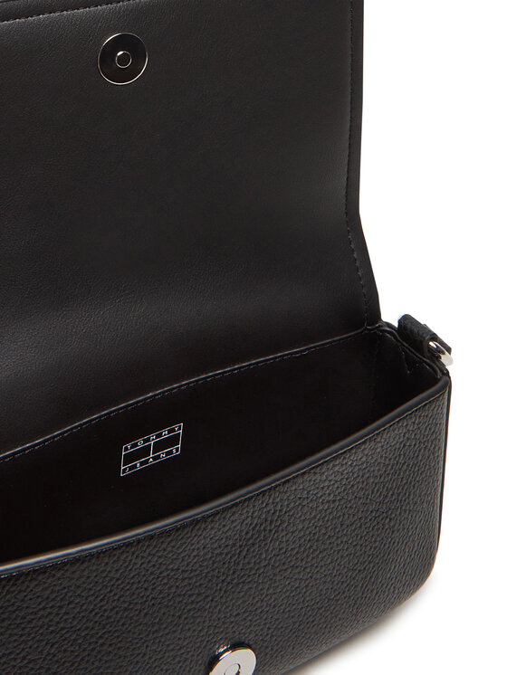 Tommy Jeans Kabelka Tommy Jeans Tjw Must Flap Crossover AW0AW17553 Čierna