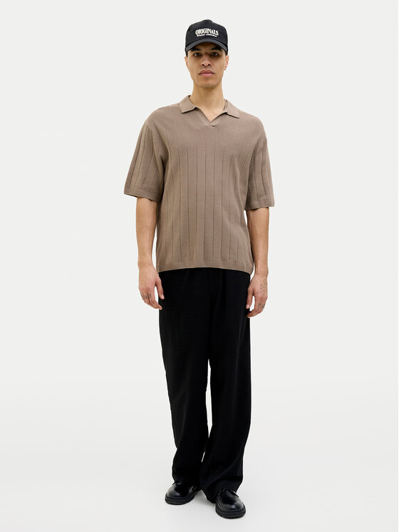 Jack & Jones Jack & Jones Polo Varenna 12272578 Beige Relaxed Fit