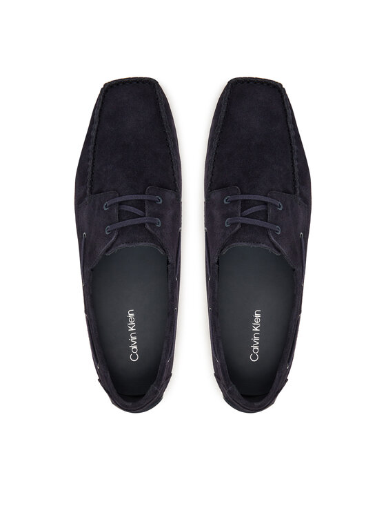 Calvin Klein Мокасини Calvin Klein Driver Boat Su HM0HM02084 Тъмносин