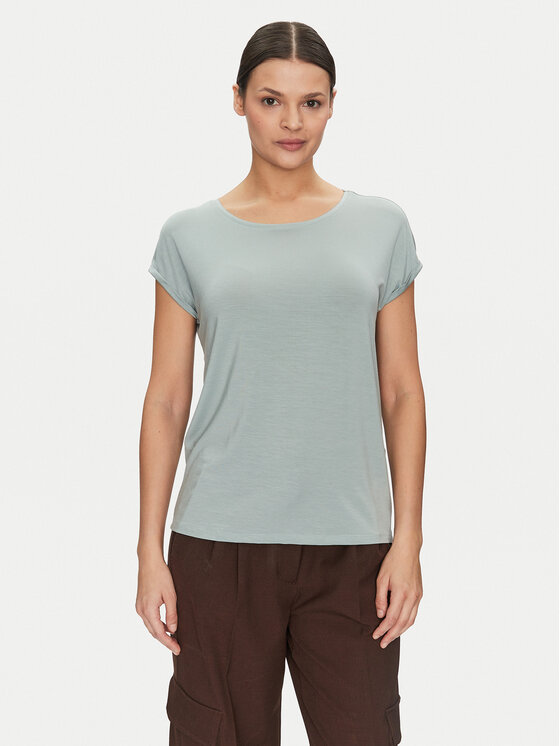 Vero Moda Vero Moda Футболка Ava 10284468 Зелений Regular Fit