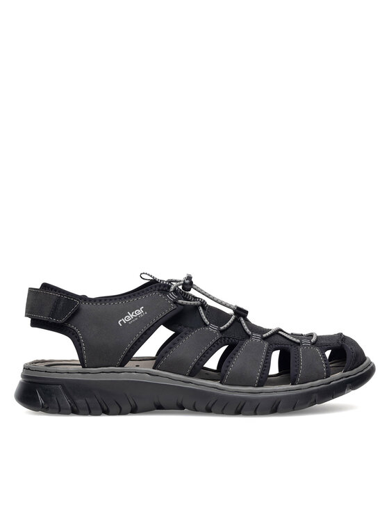 Rieker Sandały Rieker 26770-00 Czarny