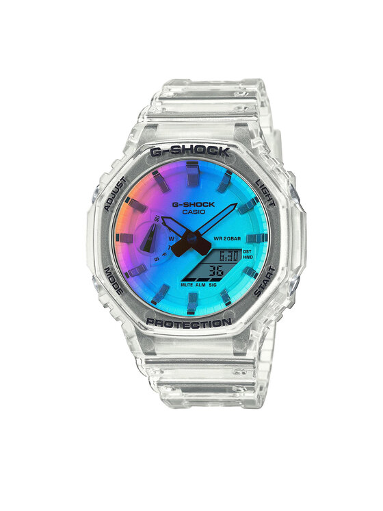 G-Shock Karóra G-Shock GA-2100SRS-7AER Átlátszó