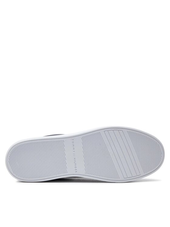 Tommy Hilfiger Snīkeri Tommy Hilfiger Flag Court Sneaker FW0FW08072 Melns