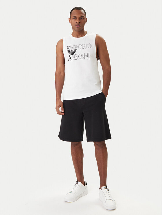 Emporio Armani Emporio Armani Camiseta sin mangas EM000572 AF20434 U0002 Blanco Regular Fit