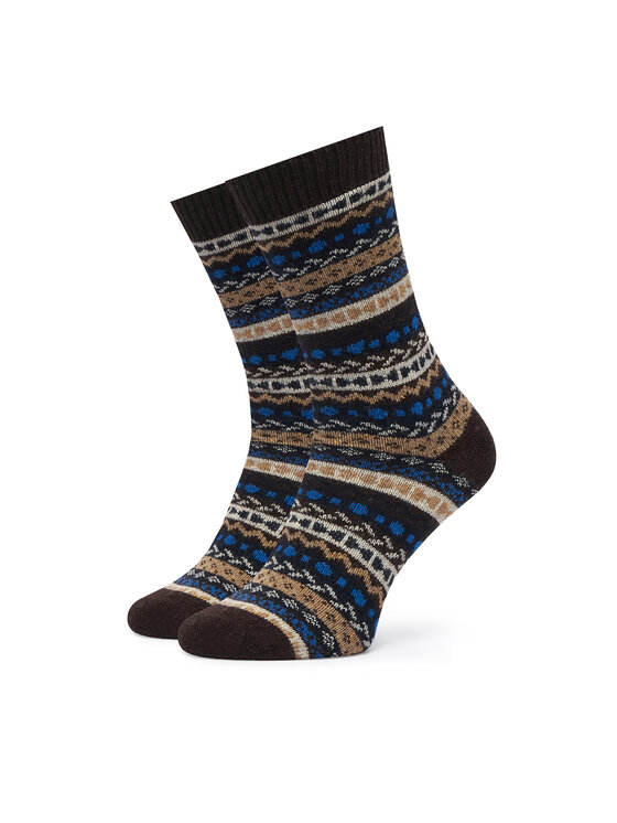 Barbour Dlhé ponožky Barbour Fair Isle MSO0203TN39 Farebná