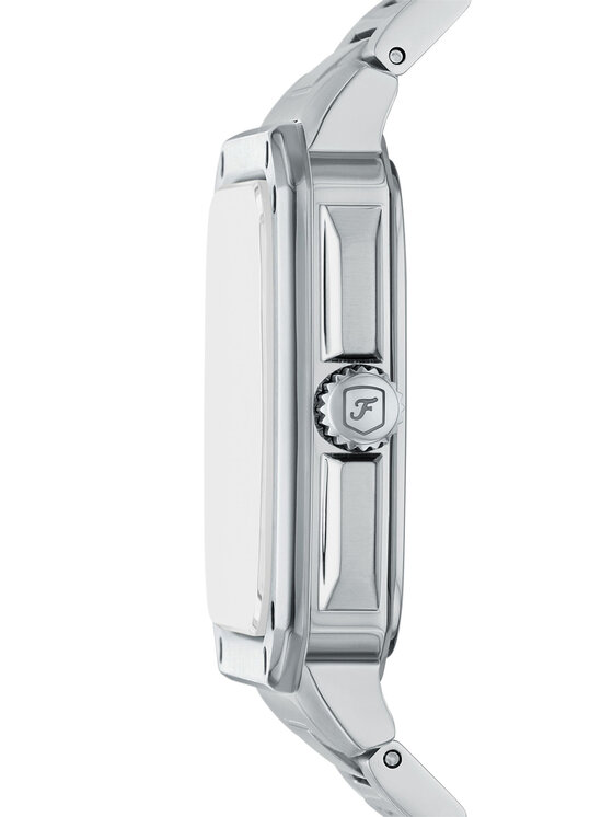 Fossil Hodinky Fossil Crosby FS6121 Strieborná